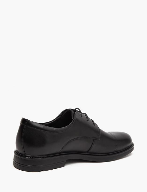 Черные мужские дерби MASCOTTE 104-120911-3107M | ракурс 3 Черные мужские дерби MASCOTTE 104-120911-3107M | ракурс 3