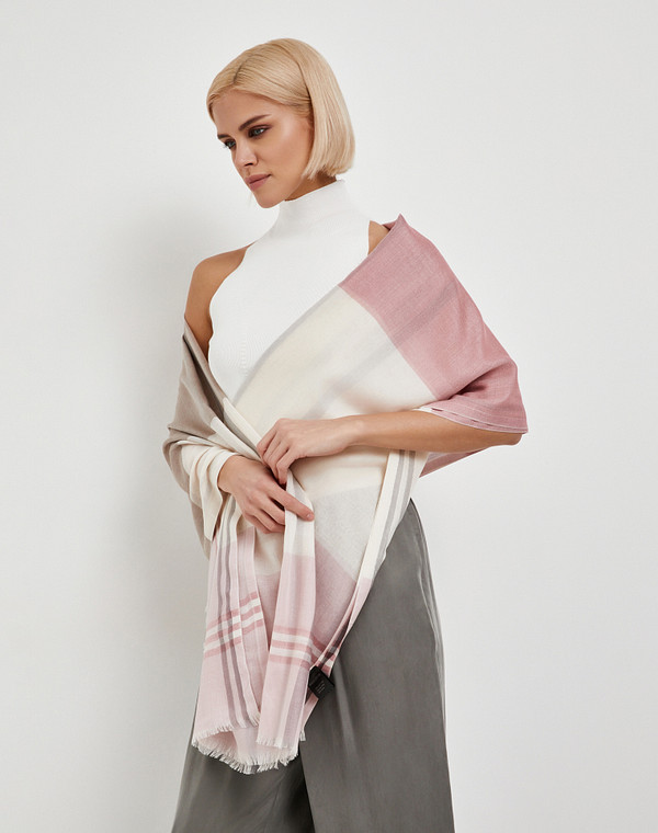 766-5116-2606 Шарф женский розов, Mascotte