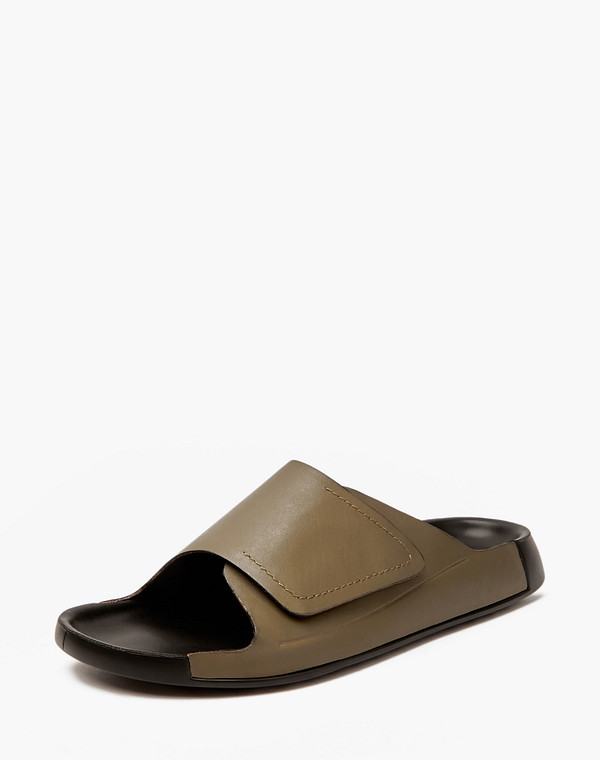 128-413262-0104 Туфли летние мужские нат.кожа/и.кожа хаки, Mascotte