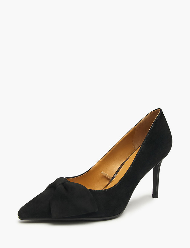 Черные женские туфли MASCOTTE 15-52451110-3605M | ракурс 2