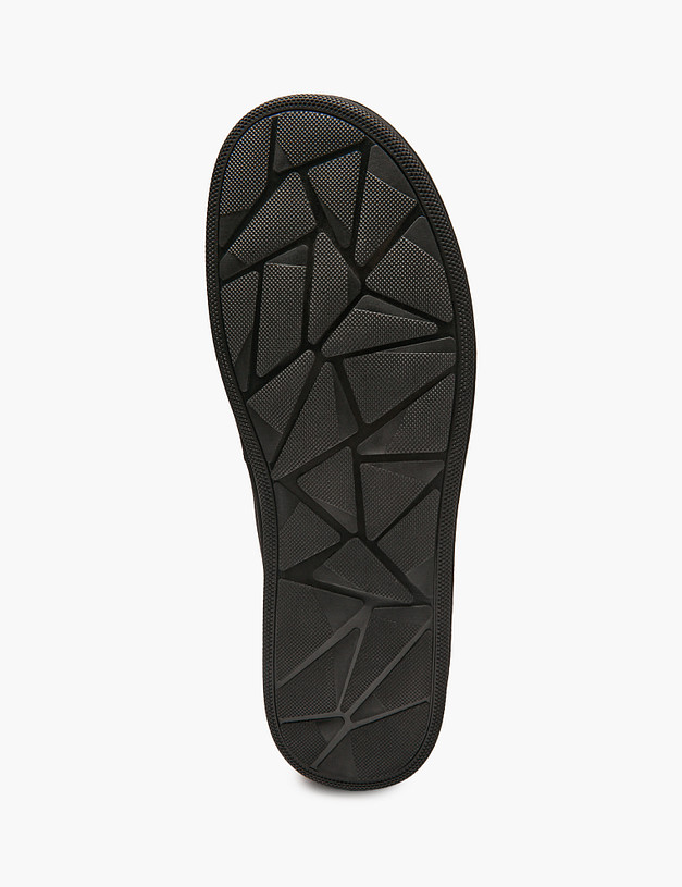 Черные мужские мокасины MASCOTTE 58-515411-0302 | ракурс 5