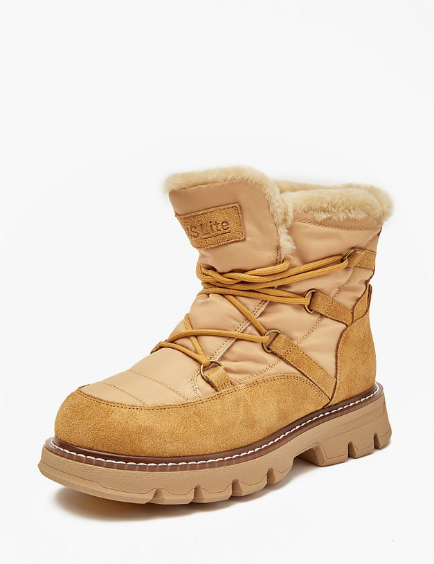 Рыжие женские ботинки MASCOTTE 234-325151-0213 | ракурс 4