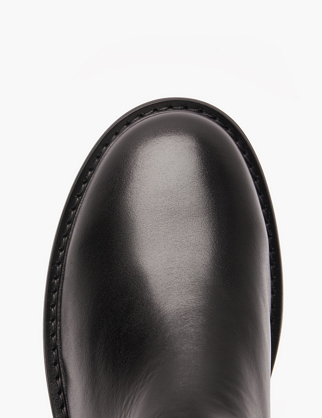 Черные женские зимние сапоги MASCOTTE 22-4240633-3100M | ракурс 6