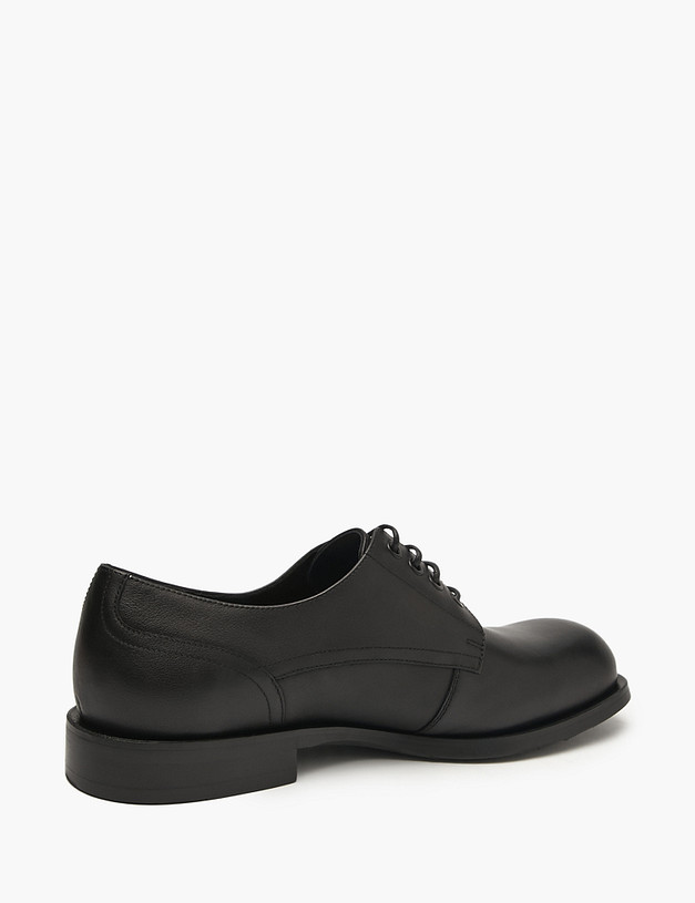 Черные мужские дерби из натуральной кожи MASCOTTE 175-520711-0102 | ракурс 4