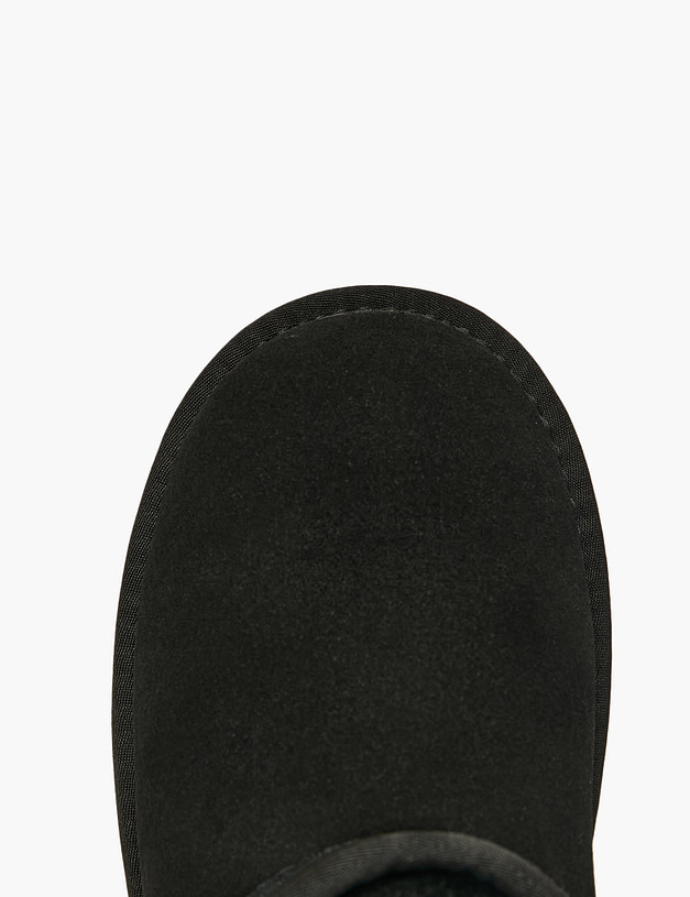 Черные короткие женские угги MASCOTTE 234-1225132-0202 | ракурс 4