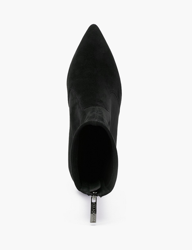 Велюровые ботильоны на шпильке MASCOTTE 100-210325-0602 | ракурс 5