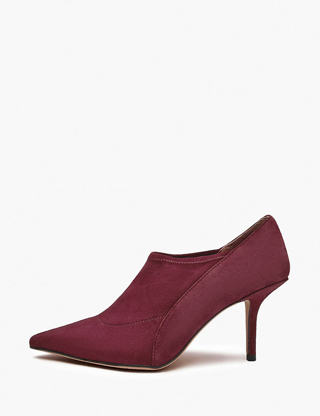 Бордовые женские ботильоны MASCOTTE 15-610111-0605 | ракурс 1