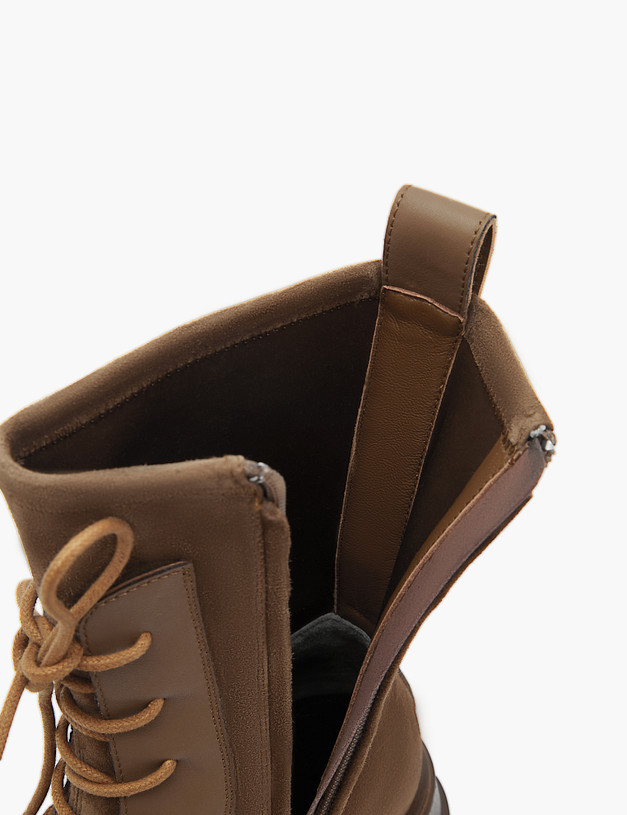 Коричневые женские ботинки MASCOTTE 15-3204622-3666M | ракурс 6