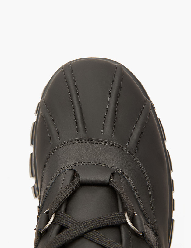 Черные женские ботинки на грубой подошве MASCOTTE 234-224926-0602 | ракурс 4