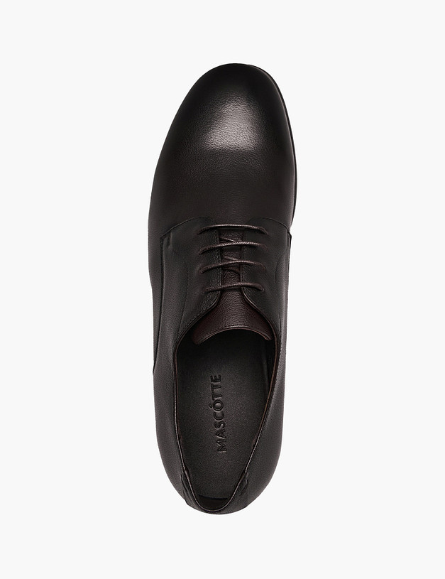 Тёмно-кричневые мужские дерби MASCOTTE 175-610611-0109 | ракурс 4