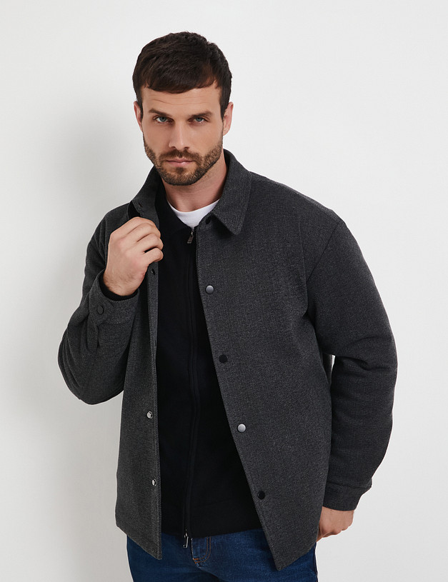Графитовая мужская куртка MASCOTTE 885-5212-510 | ракурс 3