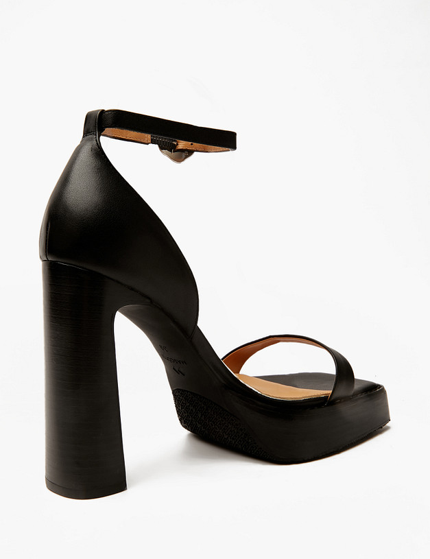 Черные женские босоножки MASCOTTE 172-4122513-3100M | ракурс 3