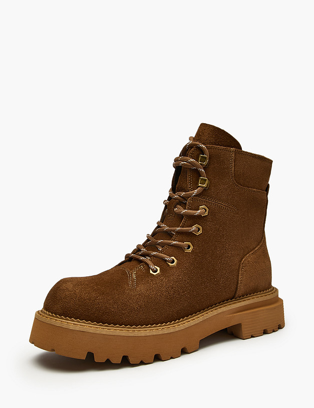 Коричневые женские ботинки MASCOTTE 58-529621-0209 | ракурс 3