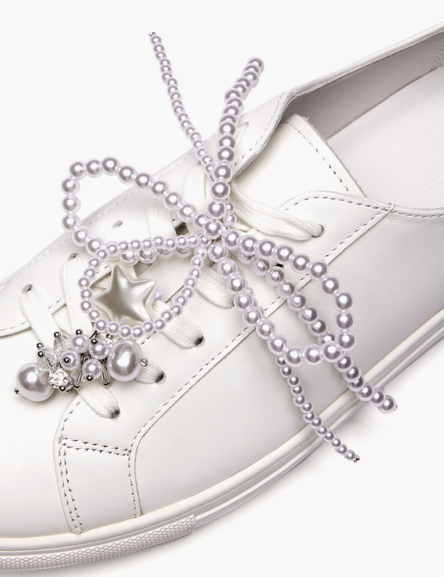 Белые женские кеды MASCOTTE 22-61204116-4120M | ракурс 7