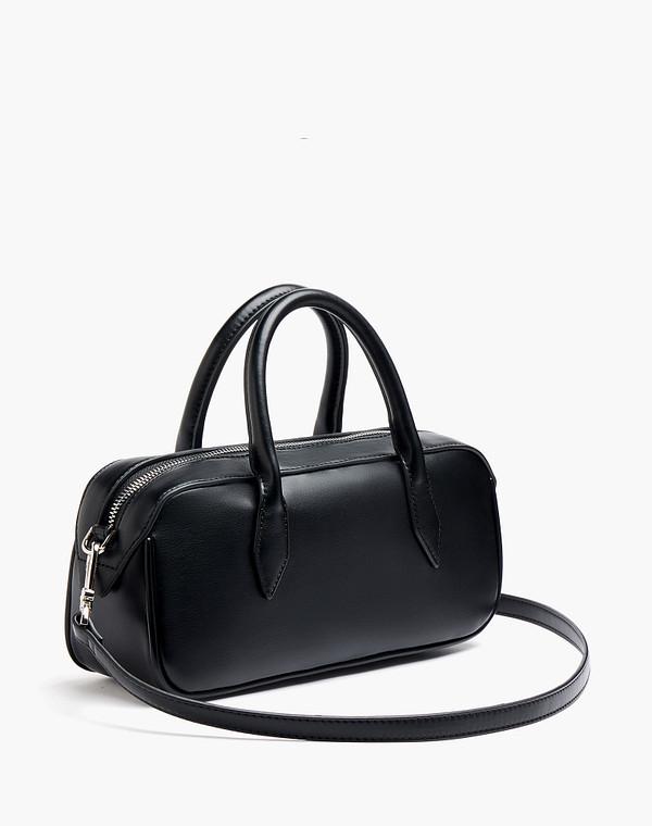 646-6112-602 Сумка женская и.кожа/текстиль черн, S, Mascotte