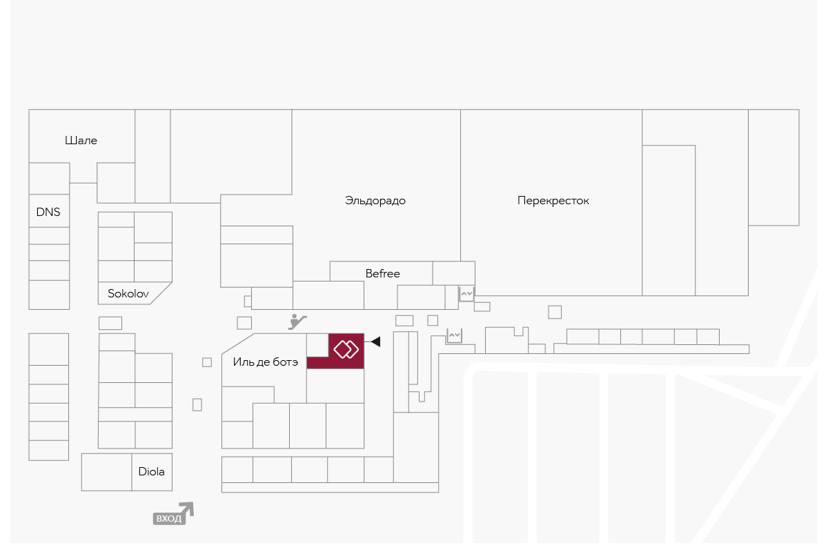 Салон Mascotte в ТРЦ Гудвин