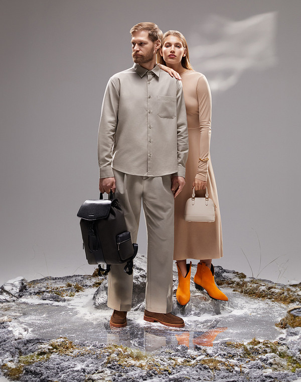 126-3203921-0613 Ботинки женские велюр/ворсин-нат.кожа оранж, Mascotte