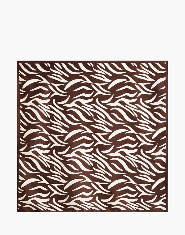 766-6109-2409 Платок женский корич, Mascotte