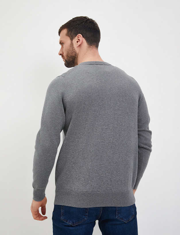 Серый мужской джемпер MASCOTTE 900-4223-2610 | ракурс 5