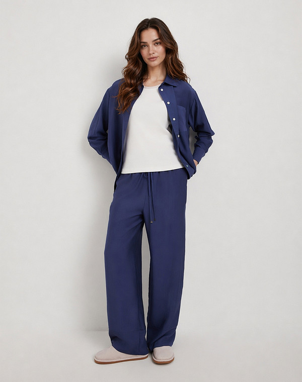 973-6109-2403 Брюки женские синий, Mascotte