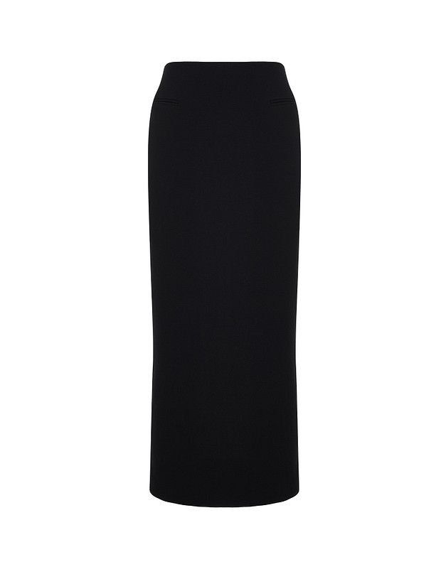 Черная женская юбка MASCOTTE 835-5205-2402 | ракурс 6