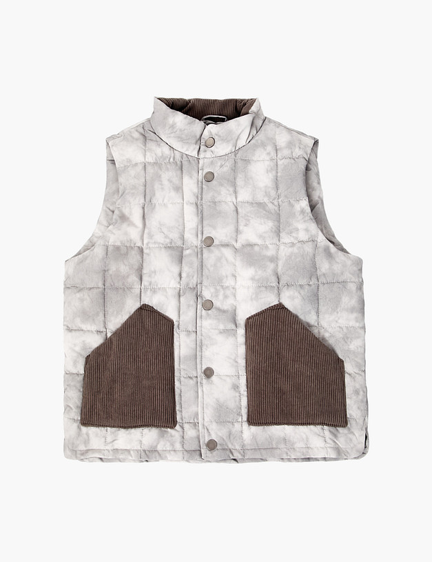 Серый детский жилет MASCOTTE 836-5201-2410 | ракурс 8