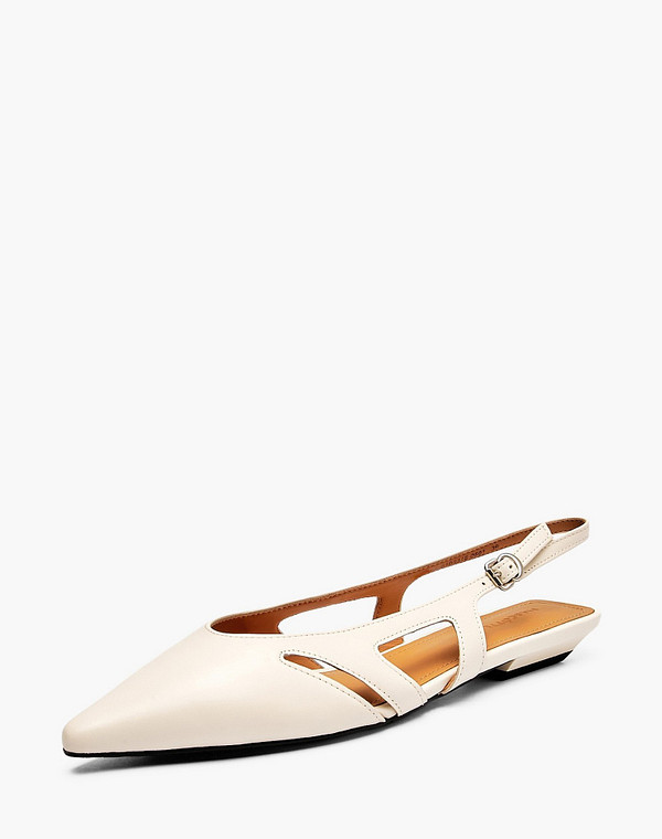 233-6103316-0501 Туфли летние женские нат.кожа/нат.кожа молочн, Mascotte