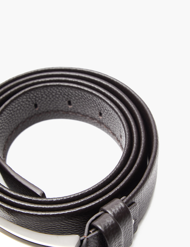 Темно-коричневый мужской ремень MASCOTTE 727-4102-109 | ракурс 4