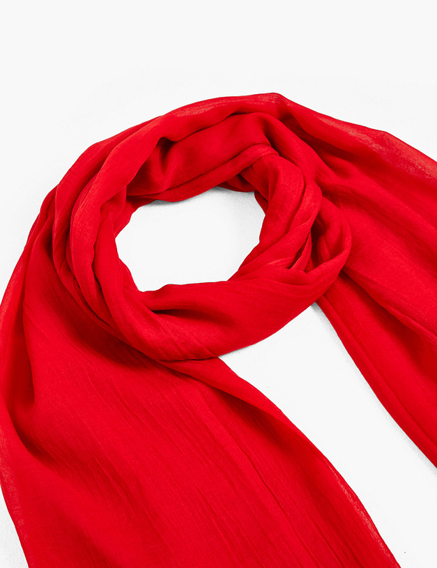 Красный женский шарф MASCOTTE 766-6129-2405 | ракурс 5