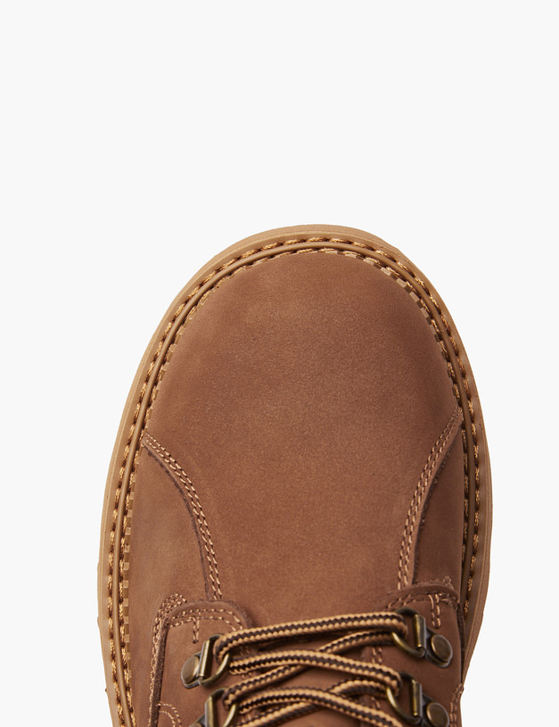 Коричневые женские ботинки MASCOTTE 58-425521-0309 | ракурс 6 Коричневые женские ботинки MASCOTTE 58-425521-0309 | ракурс 6
