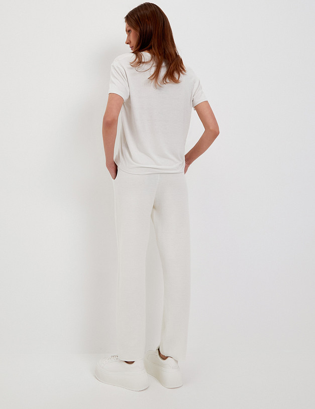 Молочные женские брюки MASCOTTE 870-4107-2401 | ракурс 5