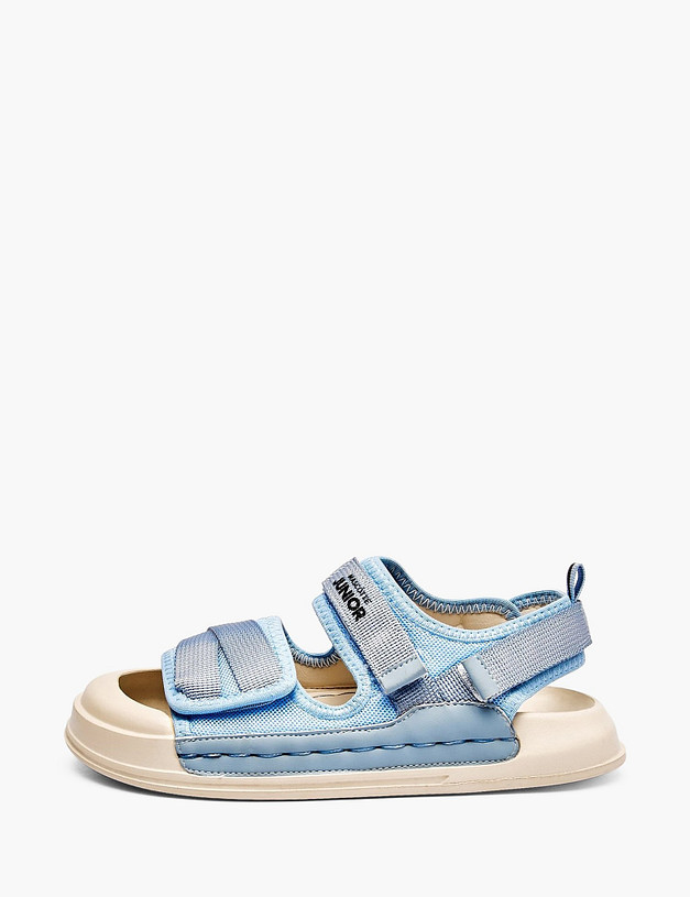 Голубые детские сандалии MASCOTTE 234-413961-0211 | ракурс 1