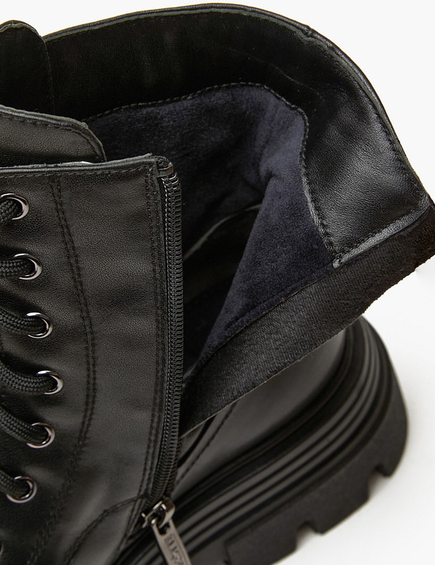 Черные женские ботинки MASCOTTE 233-423122-0102 | ракурс 6