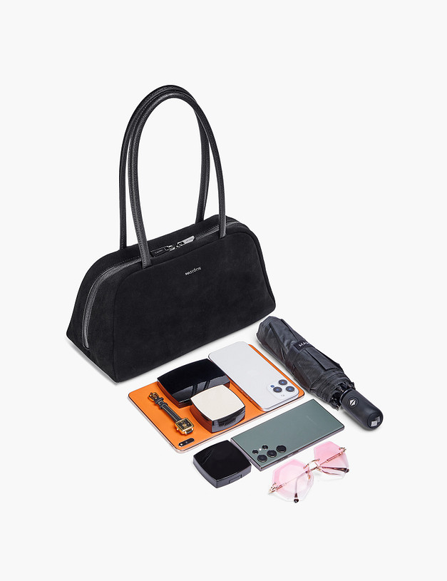 Черная женская сумка MASCOTTE 660-5220-0202 | ракурс 5