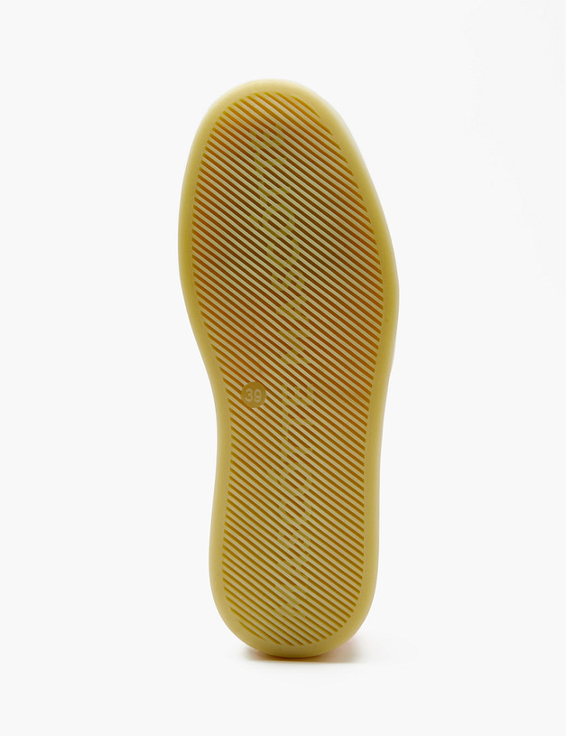 Оранжевые женские кеды на высокой подошве MASCOTTE 22-4120523-4640M | ракурс 5