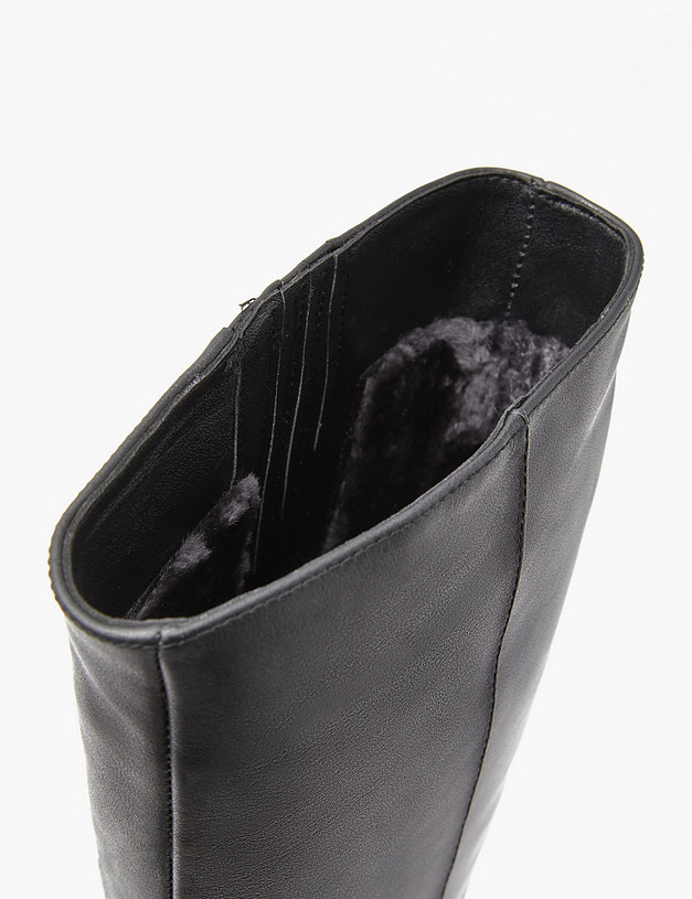 Черные женские зимние сапоги MASCOTTE 233-3201737-3100M | ракурс 7