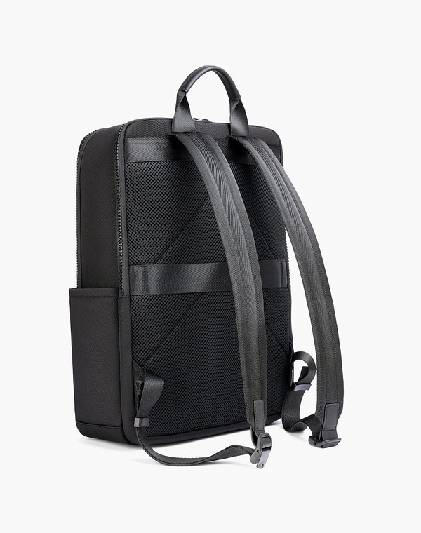 604-5228-202 Рюкзак мужской текстиль/текстиль-ворсин черн, L, Mascotte