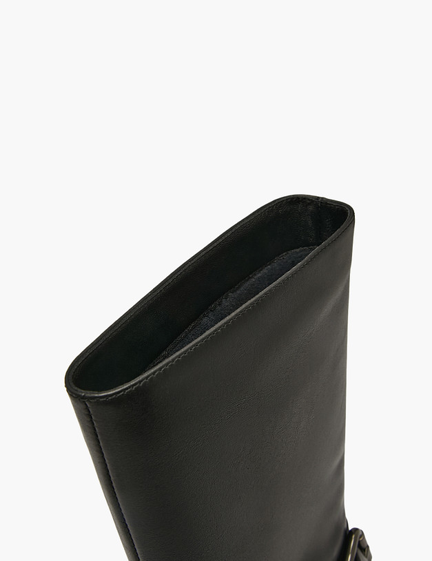 Черные женские полусапоги MASCOTTE 15-5283224-0102 | ракурс 6