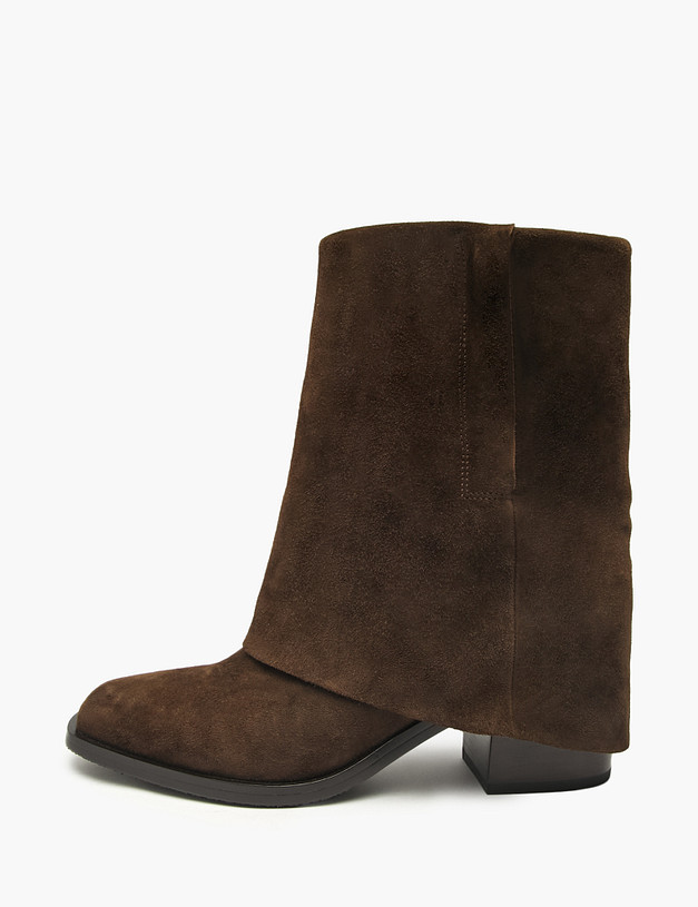 Коричневые женские ботильоны MASCOTTE 175-5282222-4680M | ракурс 3