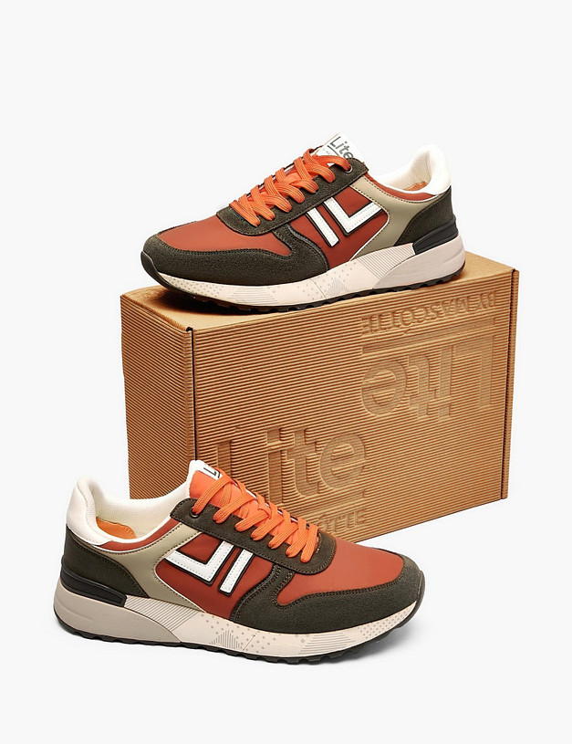 Зеленые мужские кроссовки MASCOTTE 64-6191022-0204 | ракурс 7