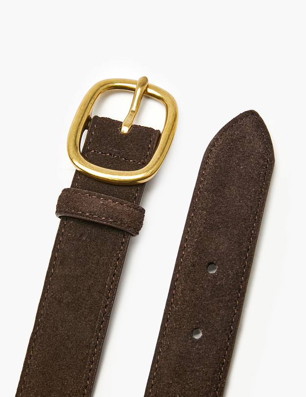 Коричневый женский ремень MASCOTTE 703-5210-0209 | ракурс 3