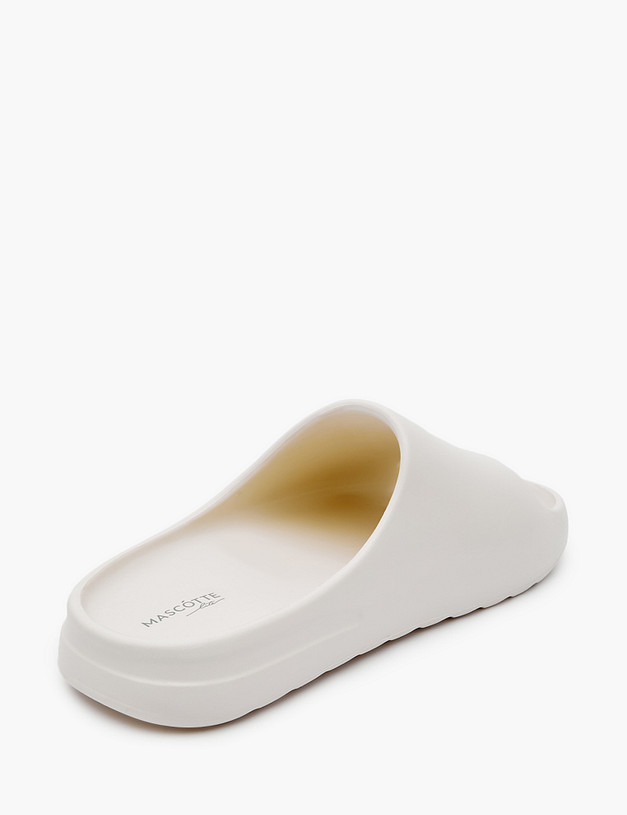 Белые женские сабо MASCOTTE 36-3101711-7101 | ракурс 3