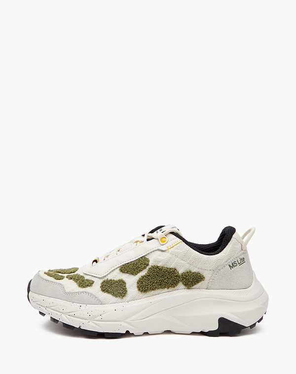 181-411021-0201 Полуботинки для активного отдыха женские текстиль-нат.кожа/текстиль молочн, Mascotte Lite