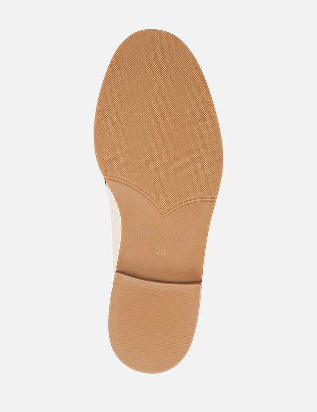 Женские лоферы из натуральной кожи MASCOTTE 233-110711-0101 | ракурс 5