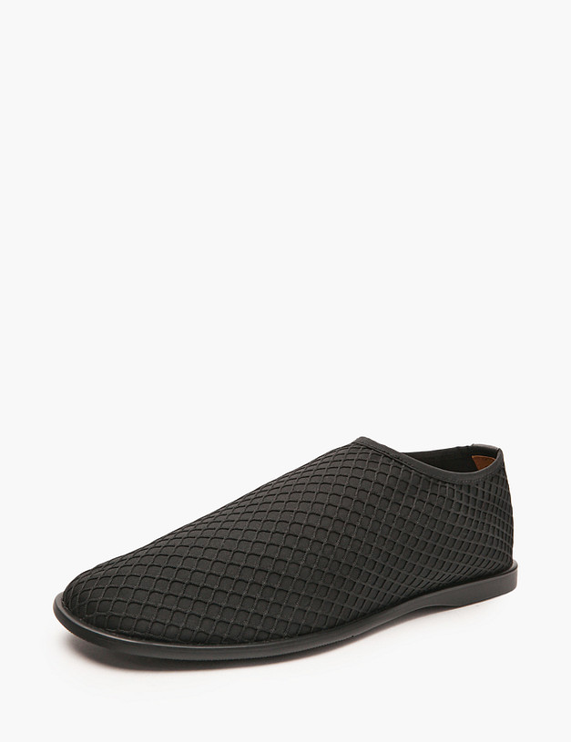 Черные женские слиперы MASCOTTE 100-516191-0202 | ракурс 4 Черные женские слиперы MASCOTTE 100-516191-0202 | ракурс 4