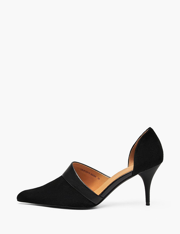 Черные женские туфли MASCOTTE 126-612615-3605M | ракурс 1