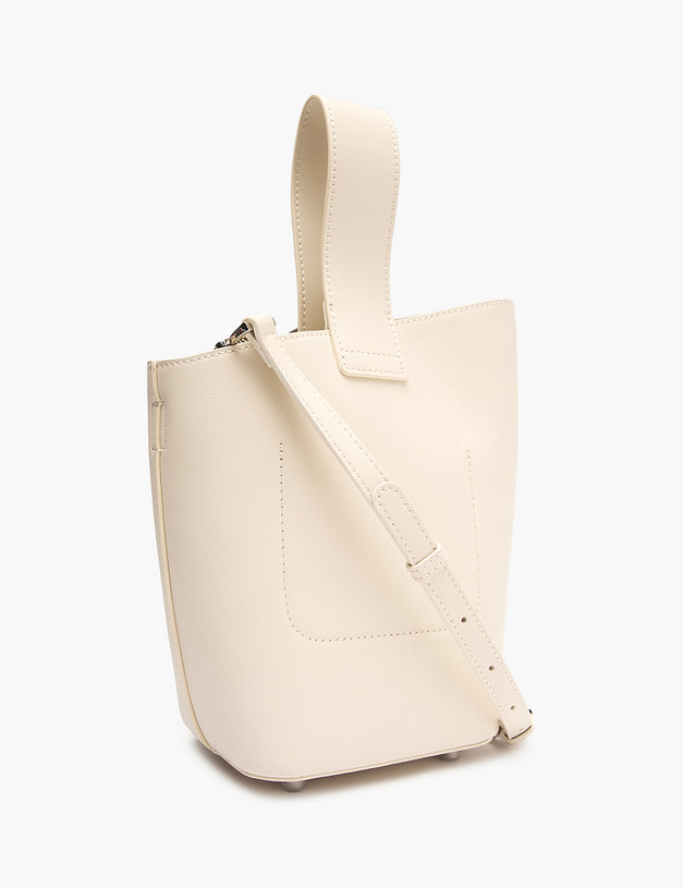 Молочная женская сумка MASCOTTE 660-5142-101 | ракурс 3