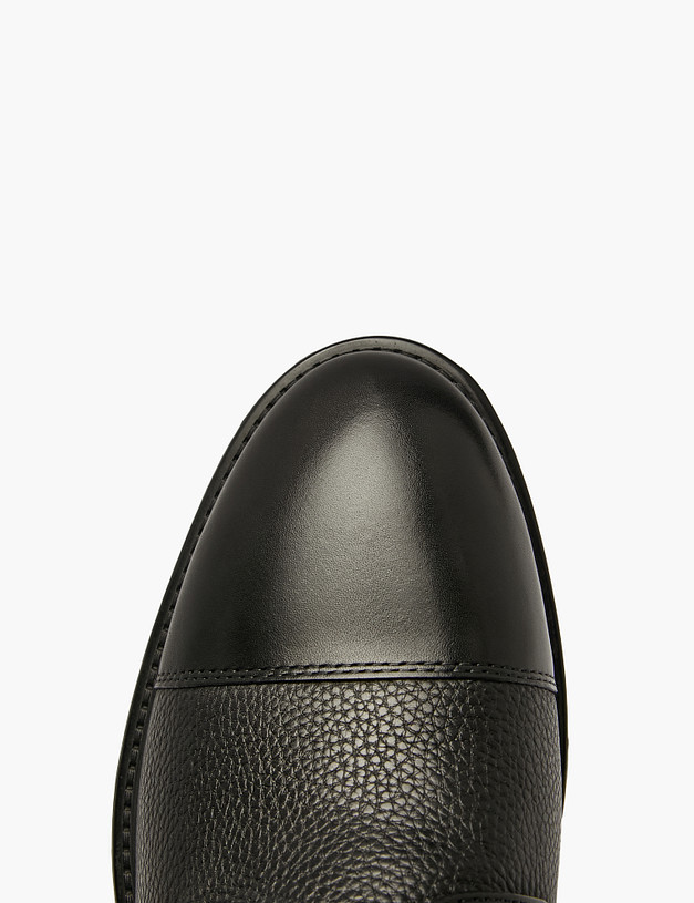 Черные мужские зимние ботинки MASCOTTE 142-520931-0102 | ракурс 4 Черные мужские зимние ботинки MASCOTTE 142-520931-0102 | ракурс 4