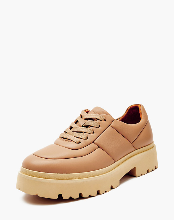 22-4120612-7513M Полуботинки для активного отдыха женские нат.кожа/нат.кожа беж, Mascotte