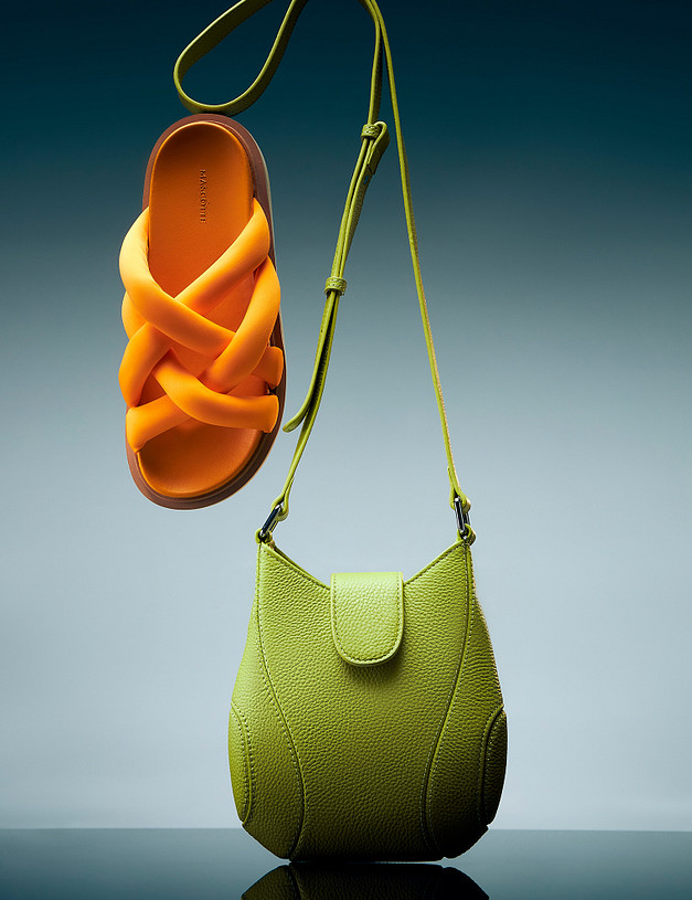 Зеленая женская сумка MASCOTTE 660-4144-104 | ракурс 2